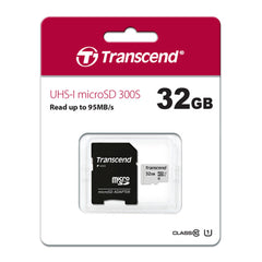 Transcend 32GB MicroSDXC/SDHC 300S Memory Card