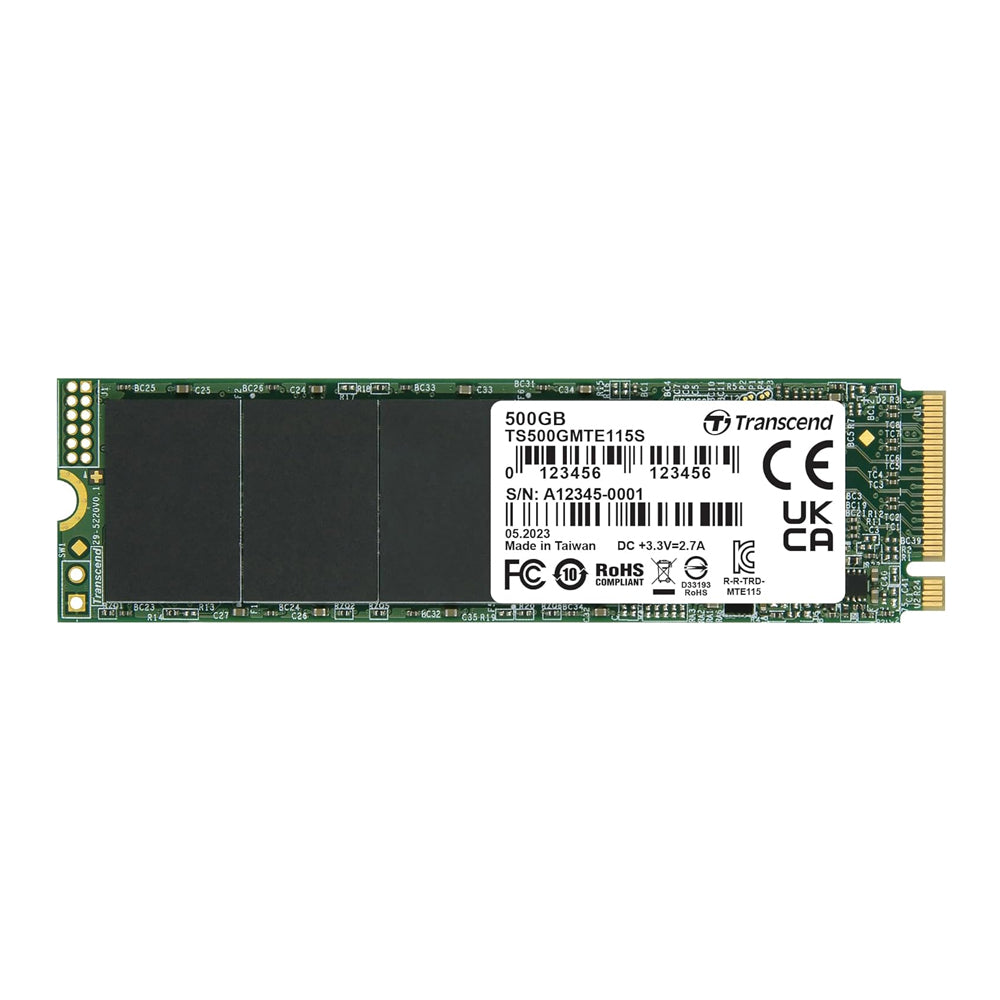 Transcend MTE115S NVMe M.2 SSD - 1TB