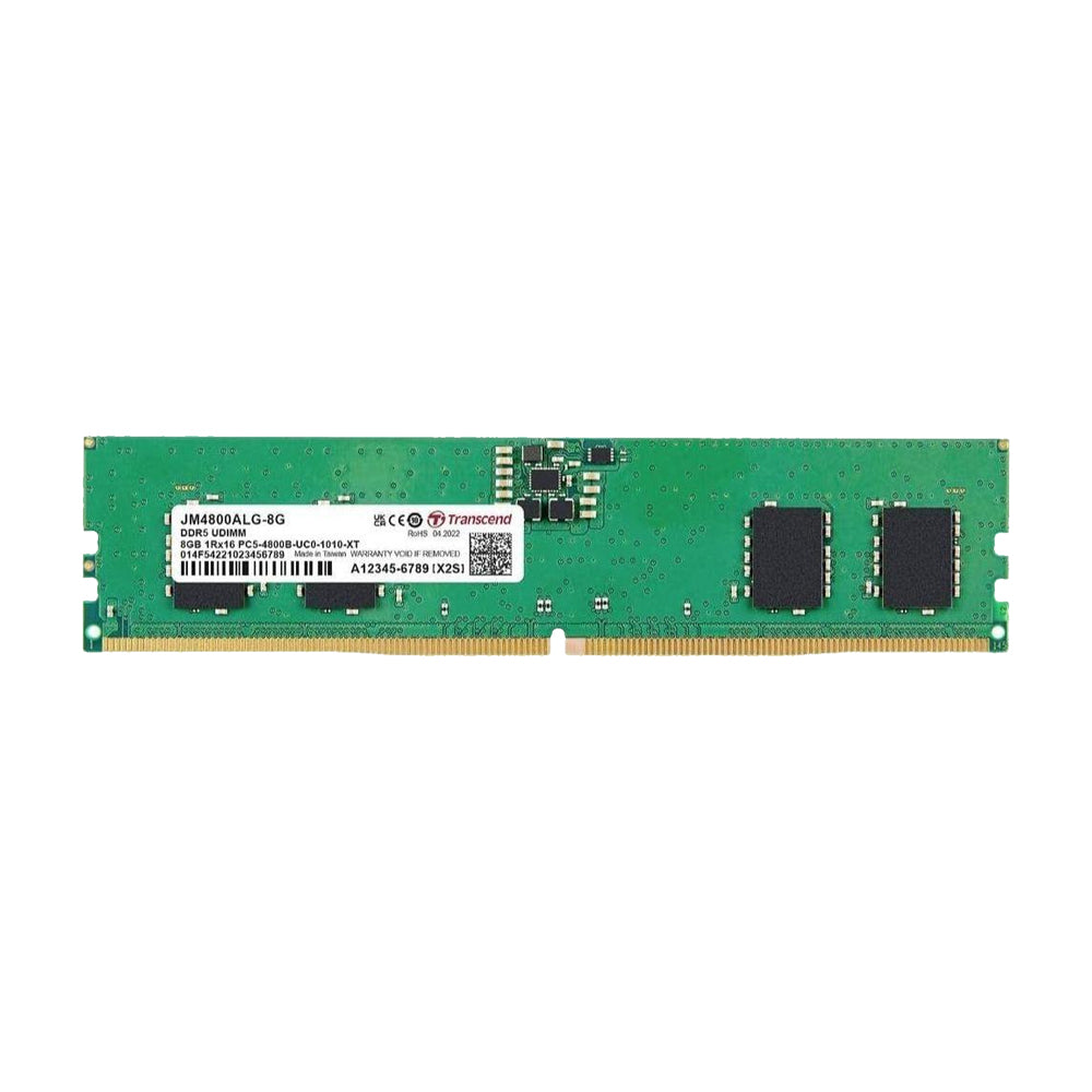 Transcend DDR5-4800MHz Desktop Ram - 8GB