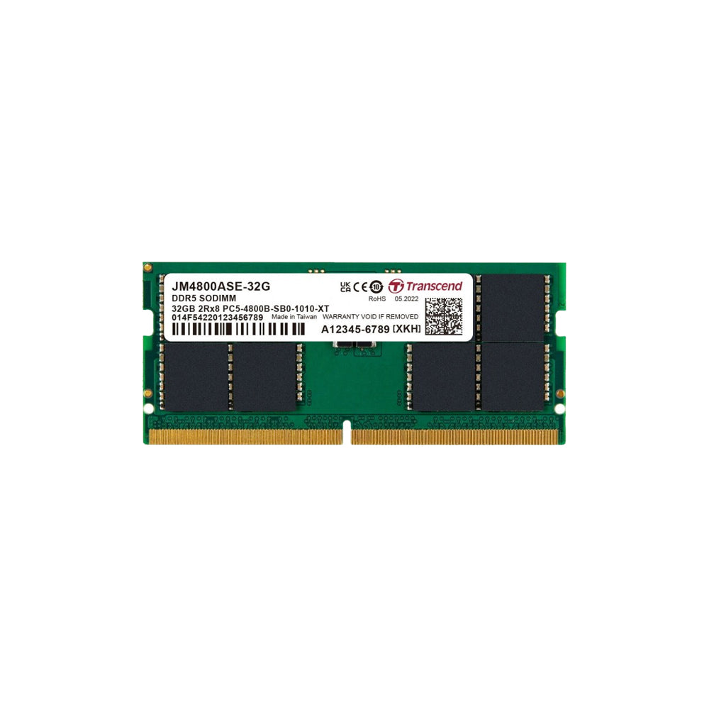 Transcend DDR5-4800MHz Laptop Ram - 32GB