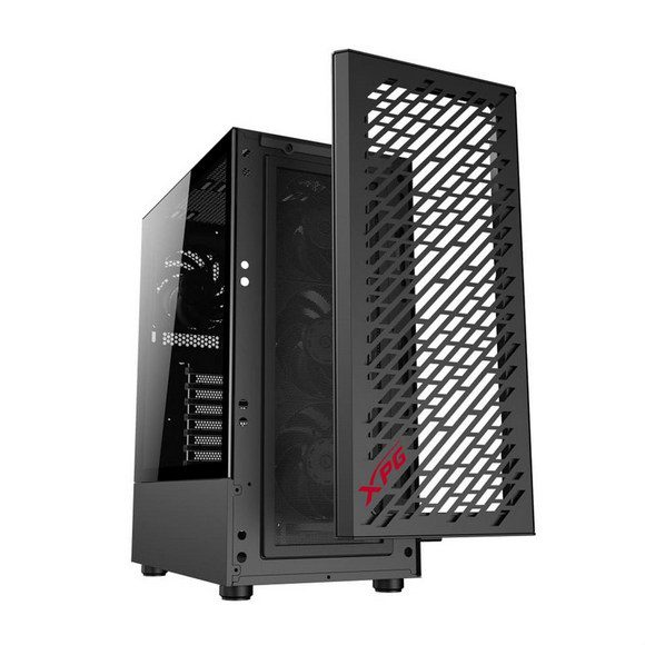 XPG Casing VALOR AIR Mid Tower Gaming Black Z.A Tech N Games