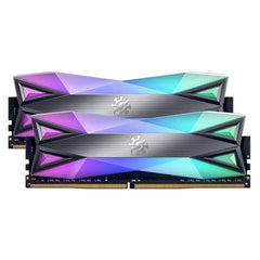 XPG SPECTRIX D60G DDR4 RGB Memory Module 3200MHz – 8GB Desktop RAM – Dual Pack