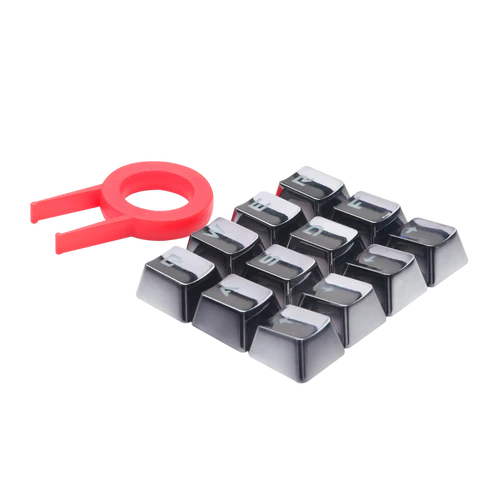 Redragon A103gr 12 Chrome Keycaps Mx Style With Key Puller