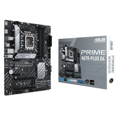 ASUS PRIME H670-PLUS D4 LGA 1700 ATX Motherboard