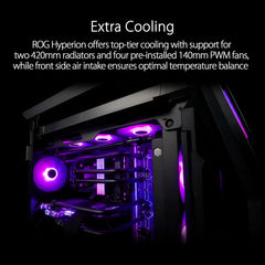 Asus Rog Hyperion GR701 Full-Tower ATX Case - Black