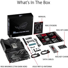 ASUS ROG Maximus Z790 Dark Hero (WiFi 7) ATX Gaming Motherboard LGA 1700 (Intel 14th, 13th & 12th Gen)