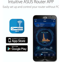 Asus RT-AX52 AX1800 Dual Band WiFi 6 Extendable Router