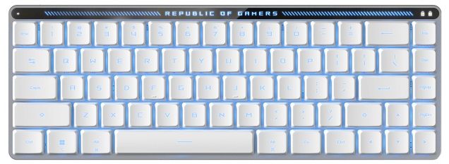 Asus M603 ROG Falchion RX Low Profile 65% Compact Wireless Gaming Keyboard