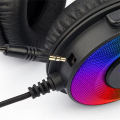 REDRAGON H350 PANDORA 2 RGB USB GAMING HEADSET (BLACK)