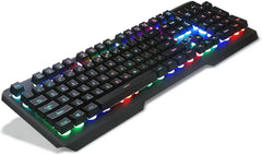 Redragon K506 Centaur 2 7-Color Rainbow Backlit Full-Size Gaming Keyboard