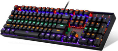 Redragon K551-BA RGB (RGB Keys) Mechanical Wired Gaming Keyboard RGB LED Backlit With Blue Switches (104 Keys, Black) & M607 Gaming Mouse (2 in 1 Mechanical Combo)