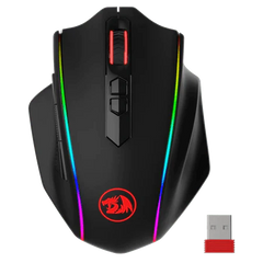 Redragon M686 Vampire Elite Wireless Gaming Mouse, 16000 DPI Wired/Wireless Gamer Mouse with Professional Sensor, 45-Hour Durable Power Capacity, Customizable Macro and RGB Backlight for PC/Mac/Laptop