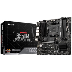 MSI B550M Pro-VDH Wifi AMD AM4 microATX Motherboard