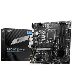 MSI Pro B760M-P DDR5 Intel 12/13th Gen microATX Motherboard