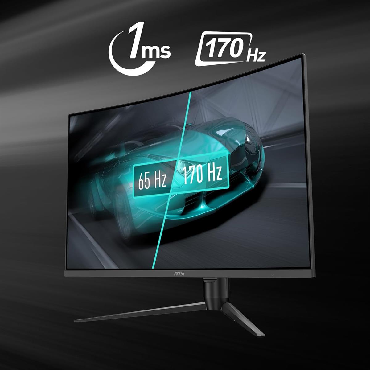 MSI G32CQ5P - 170Hz 2K 1440p QHD VA 32" Curved Gaming Monitor