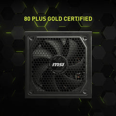 MSI MAG A1000GL PCIE5 1000W 80 Plus Gold Fully Modular Power Supply