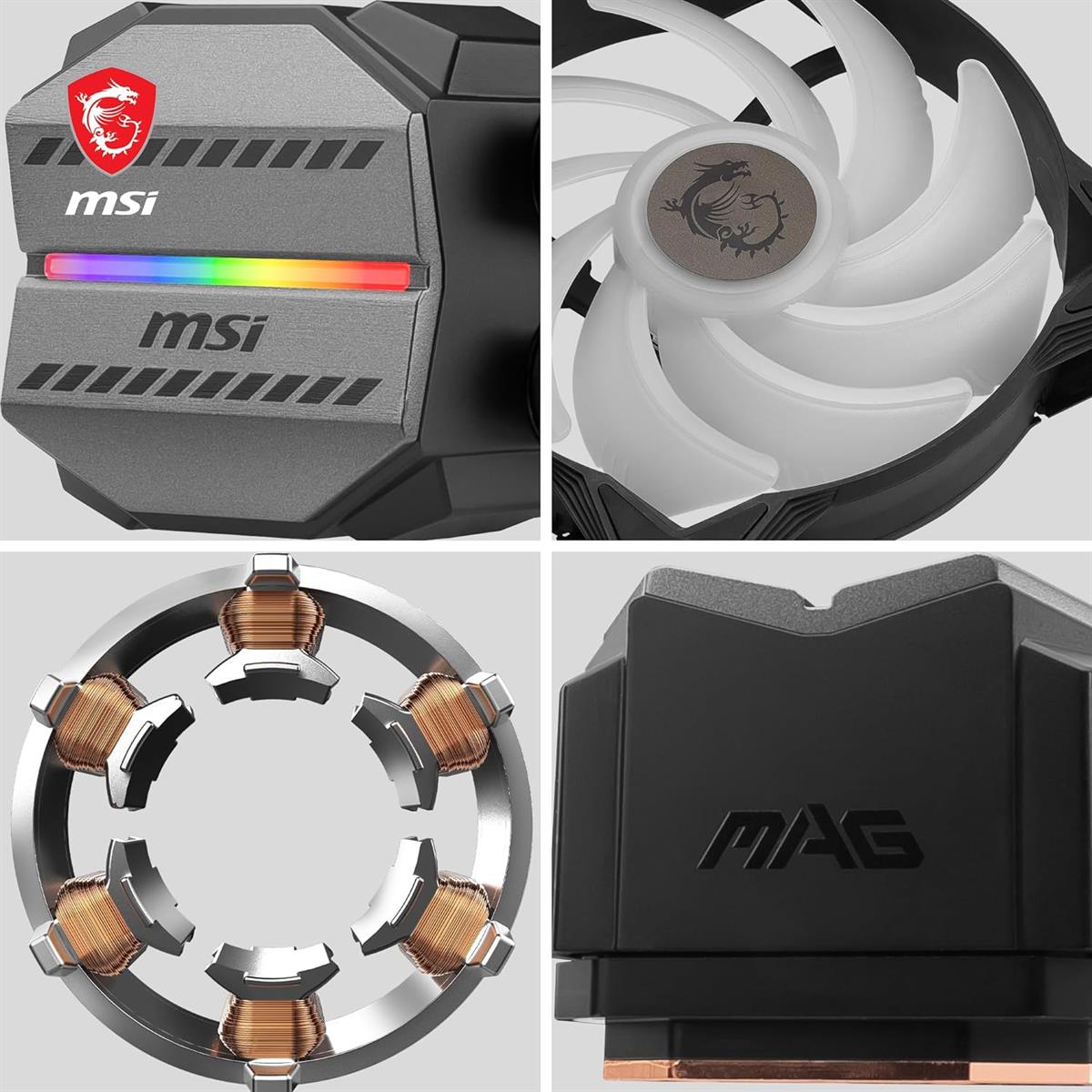 MSI MAG CoreLiquid M360 ARGB AIO 360mm Liquid CPU Cooler