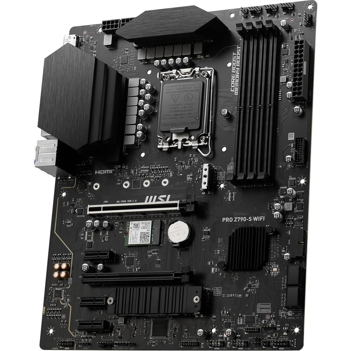 MSI Pro Z790-S Wifi DDR5 Intel 12/13/14th Gen ATX Motherboard