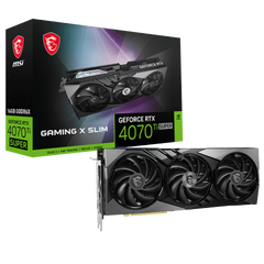 MSI GeForce RTX 4070 Ti Super 16GB Gaming X Slim Graphics Card