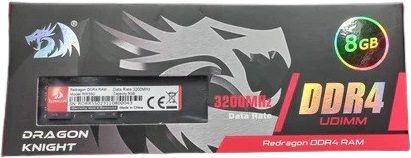 REDRAGON RR550 DRAGON KINGHT 8GB 3200MHz﻿ DDR4 DESKTOP RAM