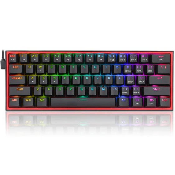 REDRAGON K616 FIZZ PRO RGB MECHANICAL GAMING KEYBOARD (BLACK)