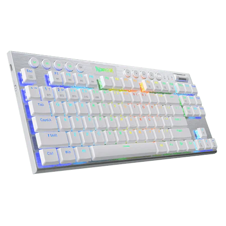 REDRAGON K621 HORUS TKL WIRELESS RGB MECHANICAL KEYBOARD(WHITE)