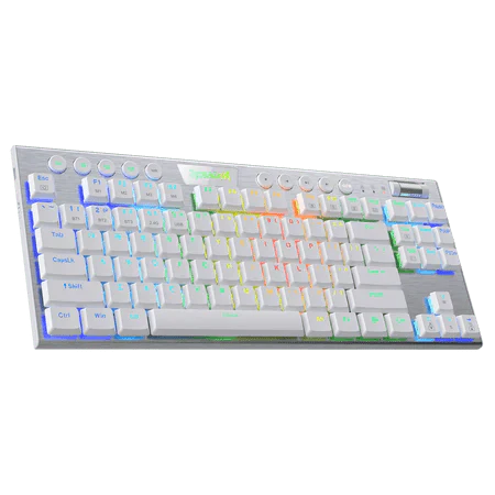 REDRAGON K621 HORUS TKL WIRELESS RGB MECHANICAL KEYBOARD(WHITE)