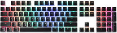 Redragon A130 Black Pudding Keycaps 104 Keys Standard Doubleshot PBT Keycap Set - Black