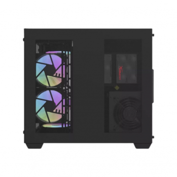 DarkFlash C285 ATX Gaming Case – Black