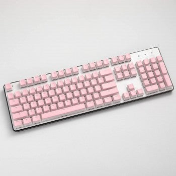 Redragon A130 Pink Pudding Keycaps 104 Keys Standard Doubleshot PBT Keycap Set - Pink