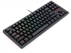 Redragon K598 KNS Knight Wireless Mechanical Keyboard Brown Switches Compact 87 Key Tenkeyless RGB LED Backlit Gaming Keyboard for Windows PC Gamers