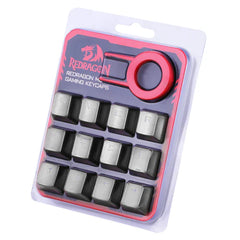 Redragon A103gr 12 Chrome Keycaps Mx Style With Key Puller