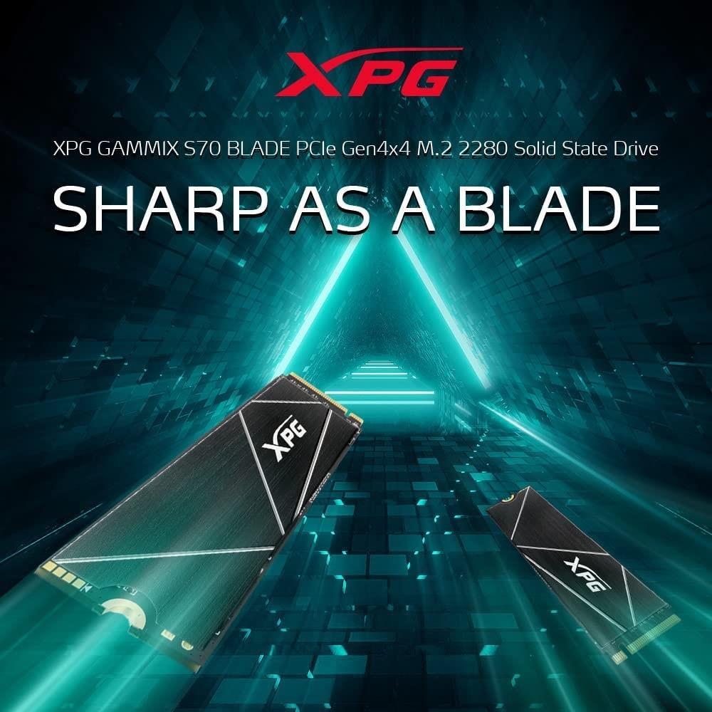 XPG Gammix S70 Blade 4TB Gen4 M.2 NVMe SSD