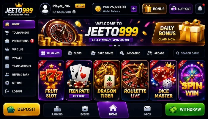 Jeeto999 Game Dashboard  image (1)
