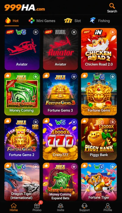 999HA game Dashboard image (1)